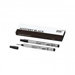 refill for ballpoint pen montblanc 128226 black 2 units