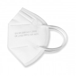 máscara de proteção respiratória branco infantil ffp2