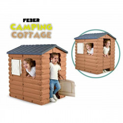 children s play house feber camping cottage 104 x 90 x 1 18 cm
