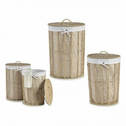 set of baskets natural 2 pieces 44 x 56 x 44	 cm