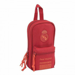 backpack pencil case real madrid c.f. red 12 x 23 x 5 cm