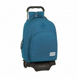 school rucksack with wheels 905 blackfit8 egeo blue 32 x 42 x 15 cm