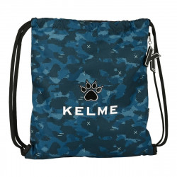 backpack with strings kelme break black navy blue 35 x 40 x 1 cm