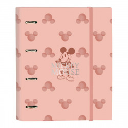 ring binder mickey mouse clubhouse cotton a4 pink 27 x 32 x 3.5 cm 35 mm