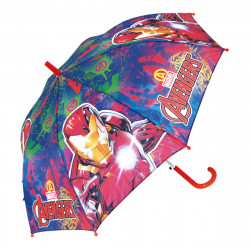 automatic umbrella the avengers infinity red black 84 cm