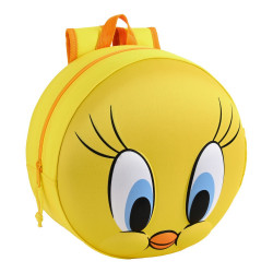 3d child bag looney tunes yellow 31 x 31 x 10 cm