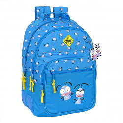 school bag el hormiguero blue 32 x 42 x 15 cm