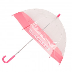 umbrella blackfit8 glow up transparent pink 70 cm