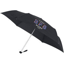 foldable umbrella blackfit8 urban black navy blue 98 cm