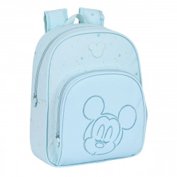 school bag mickey mouse clubhouse baby light blue 28 x 34 x 10 cm
