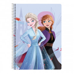 notebook frozen believe lilac 80 sheets