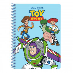notebook toy story ready to play light blue 80 sheets a5