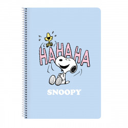 notebook snoopy imagine blue a4 80 sheets