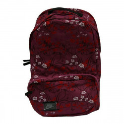 casual backpack nike equipment dark red