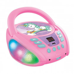CD/MP3 Player Lexibook Children's Pink Bluetooth Unicorn