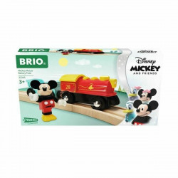playset brio micky mouse battery train 3 pieces