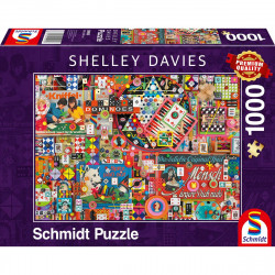 puzzle schmidt spiele vintage board games 1000 pieces