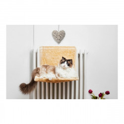 hanging cat hammock gloria fiji beige 45 x 26 x 31 cm