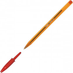 crayon bic cristal fine rouge 0 3 mm 50 pièces