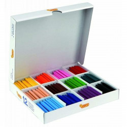 crayons gras de couleur jovi jovicolor 300 unités caisse multicouleur