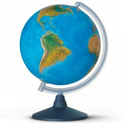 globe with light nova rico orion 30 cm multicolour plastic