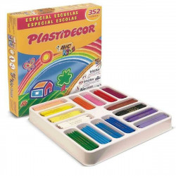 crayons gras de couleur plastidecor kids caisse multicouleur