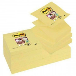 sticky notes post-it canary yellow yellow 7 6 x 7 6 cm 12 pieces 76 x 76 mm
