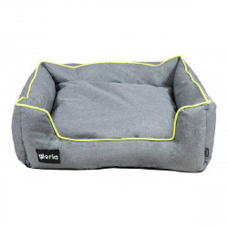 Dog Bed Gloria QUARTZ Grey Verde, gris 70 x 60 cm