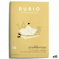 cahier de maths rubio n 14 a5 espagnol 20 volets 10 unités