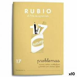 cahier de maths rubio n 17 a5 espagnol 20 volets 10 unités