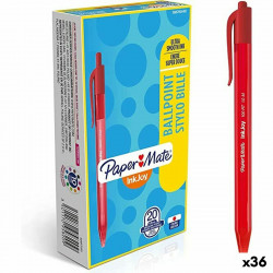 crayon paper mate inkjoy 20 pièces rouge 1 mm 36 unités