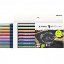 roller pen schneider multicolour 0 4 mm