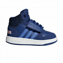 chaussures de sport pour enfants adidas sportswear adidas hoops mid 2.0 bleu foncé