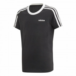 Child's Short Sleeve T-Shirt Adidas  YG BF Tee  Black