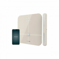 Digital Bathroom Scales Cecotec Surface Precision 10600 Smart Healty Pro Beige