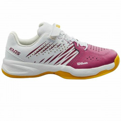 chaussures de tennis pour enfants wilson kaos 2.0 ql 38111 rose blanc