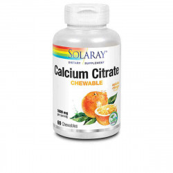 cálcio solaray calcium citrate 60 uds