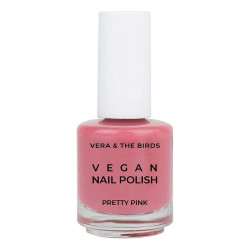 smalto per unghie vegan nail polish vera & the birds pretty pink 14 ml