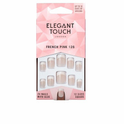 false nails elegant touch french s 24 uds