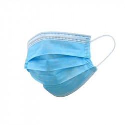 3-layer disposable mask coas blue one size