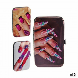 manicure set plastic nails 12 units