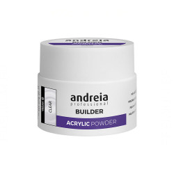 verniz de unhas em gel professional builder acrylic powder andreia professional builder clear 35 g