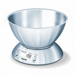 kitchen scale beurer 708.40 black silver steel