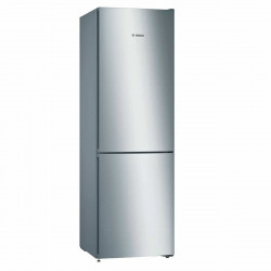 frigorífico combinado bosch kgn36viea aço 186 x 60 cm