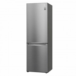 frigorifero combinato lg gbb61pzjmn acciaio inossidabile 186 x 60 cm