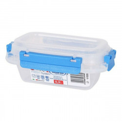 hermetic lunch box fresh system tontarelli 0 3 l plastic transparent 9 5 x 14 x 5 7 cm