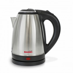 electric kettle with led light basic home 1500 w 1 8 l