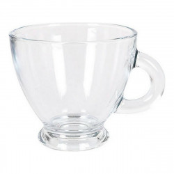 6 piece coffee cup set lav roma crystal transparent 22 5 cl