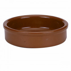 casserole raimundo rond faïence céramique marron 11 cm