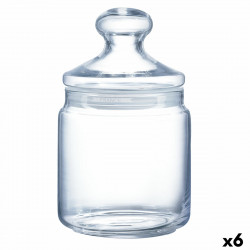 bocal luminarc club transparent verre 750 ml 6 unités